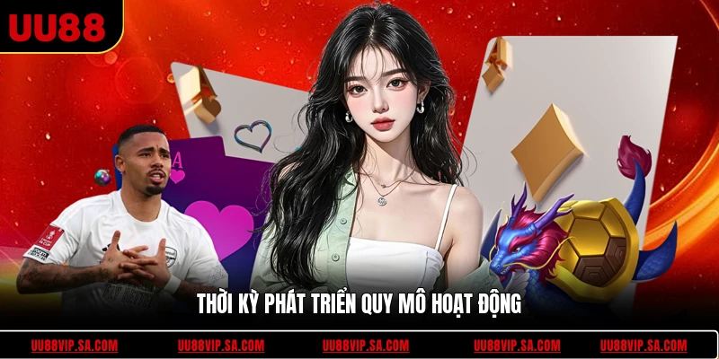 Thời kỳ phát triển quy mô hoạt động